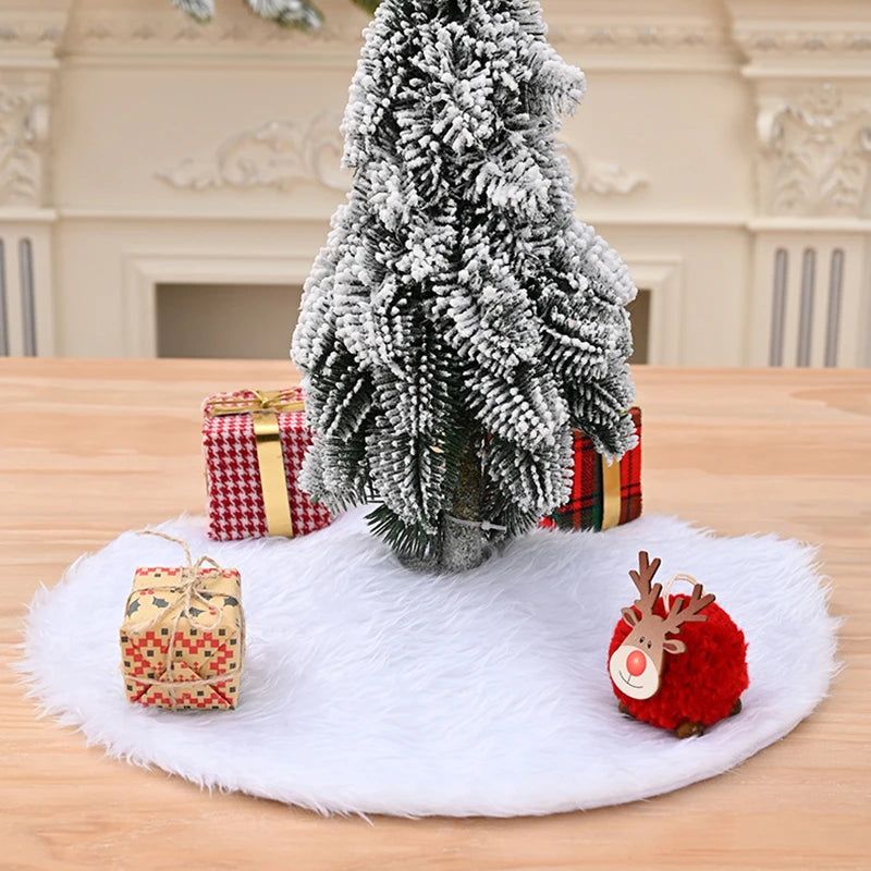 15 inch 38 cm Plush Christmas Tree Skirt