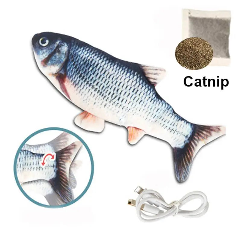 Pet Soft Plush Fish Toy