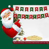 Christmas Banners Paper Hanging Flags