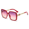 fashion large frame personalized  sunglasses