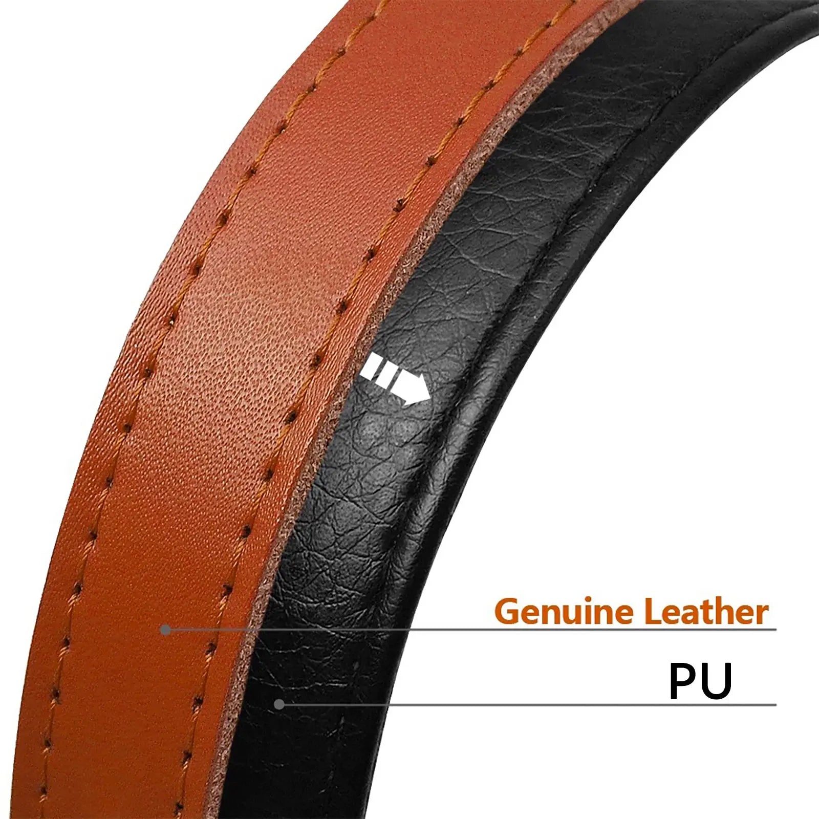 Personalized Leather Padded Dog Collar