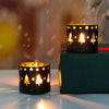 Christmas Iron Hollow Candle Holder