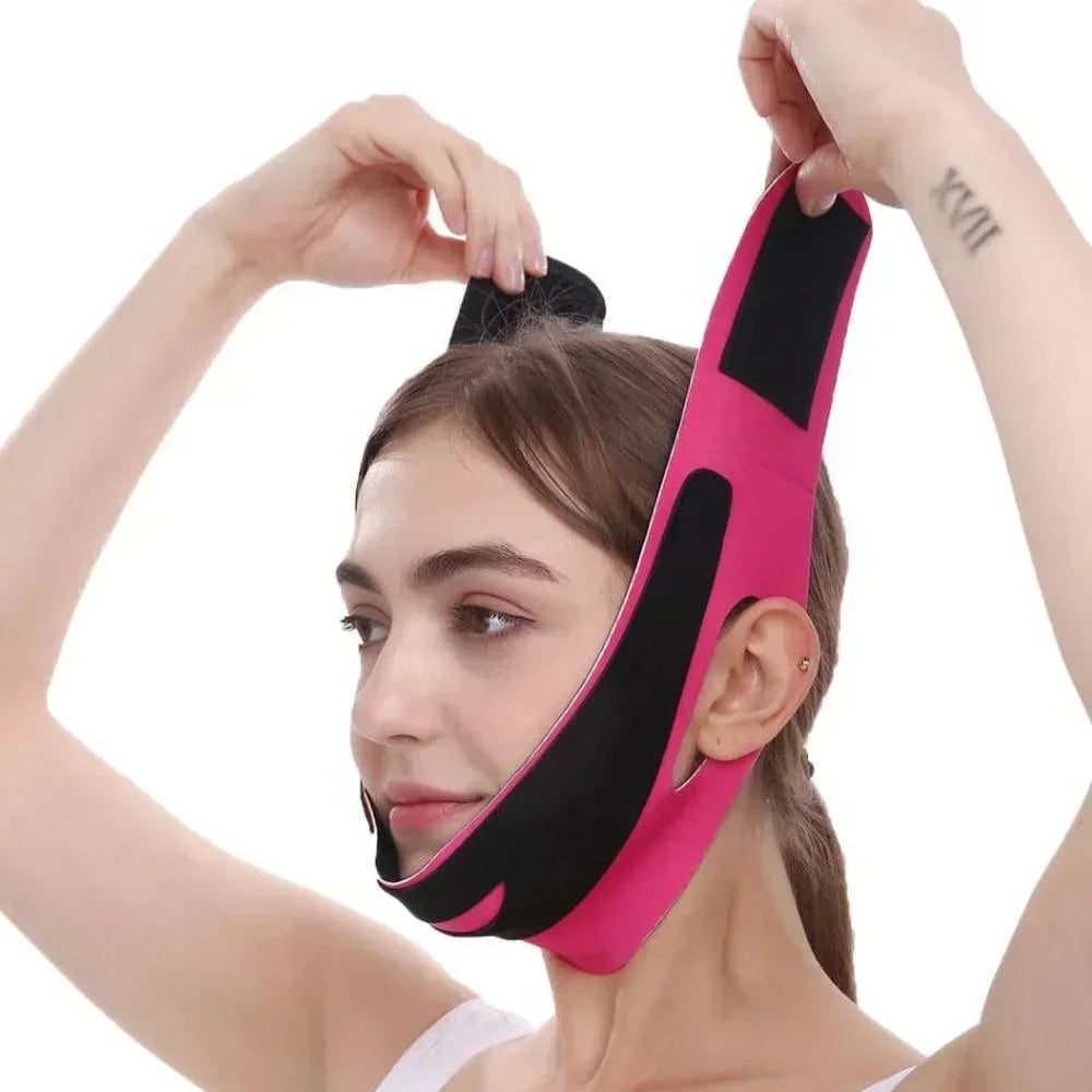 V Line Elastic Face Slimming Bandage