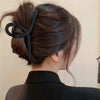 Women Matte Black Hair Clip