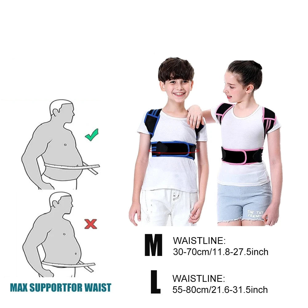 Adjustable Children Posture Corrector Belt