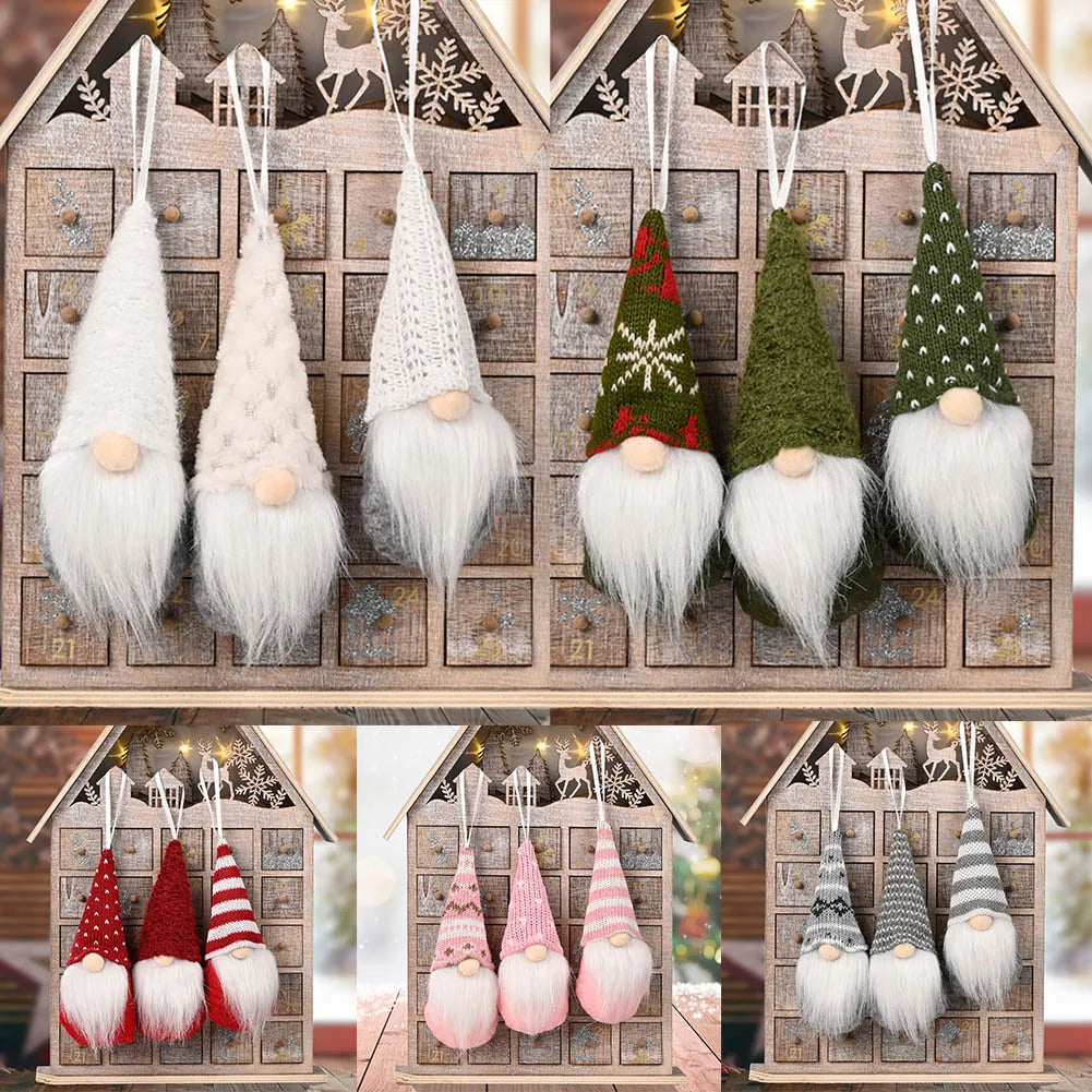 3pcs Christmas Tree Hanging Doll