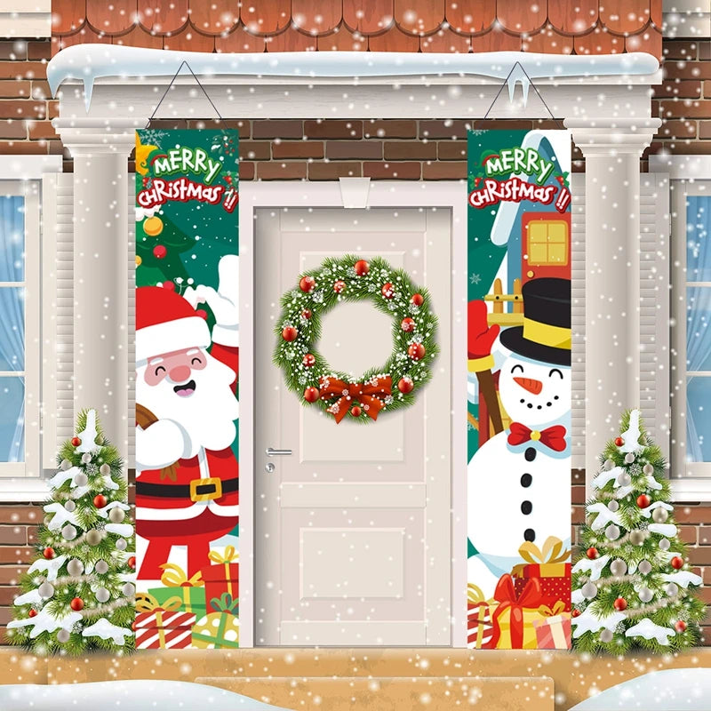 Merry Christmas Door Decorations Ornaments