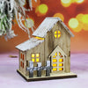 Christmas LED Light Wooden House