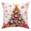 Santa Claus Snowman Pillowcase