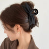 Women Matte Black Hair Clip