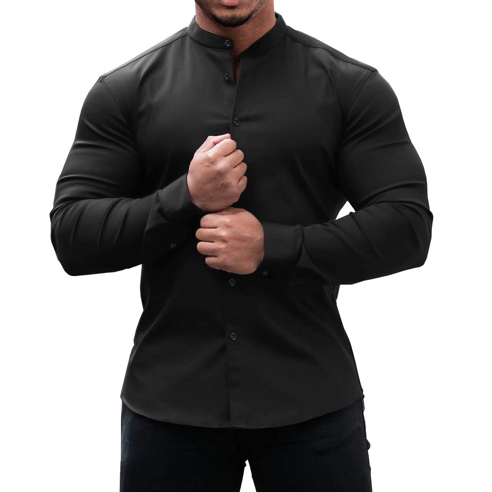 Men Long Sleeve Shirt