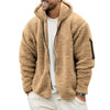 Men's Autumn And Winter Fleece Hooded Jackets