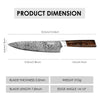 High Carbon German Steel Cooking Knives