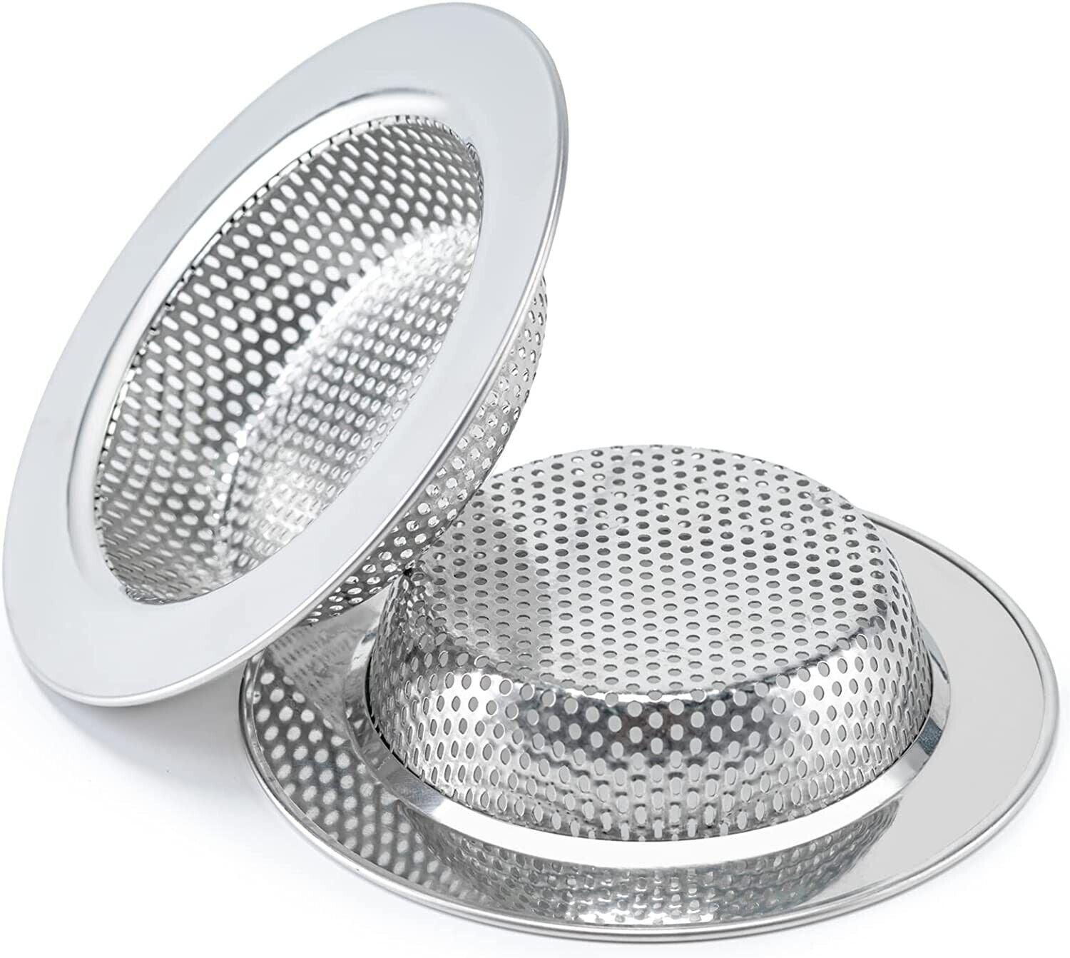 2pcs Kitchen Sink Strainer