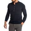 Men's Fashion Solid Color Long Sleeve O-neck T-shirts