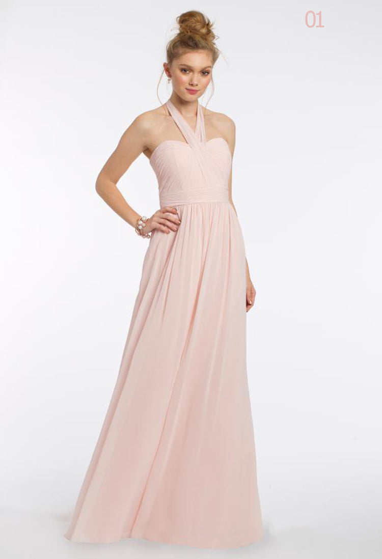 Fashionable Western Bridesmaid Dress