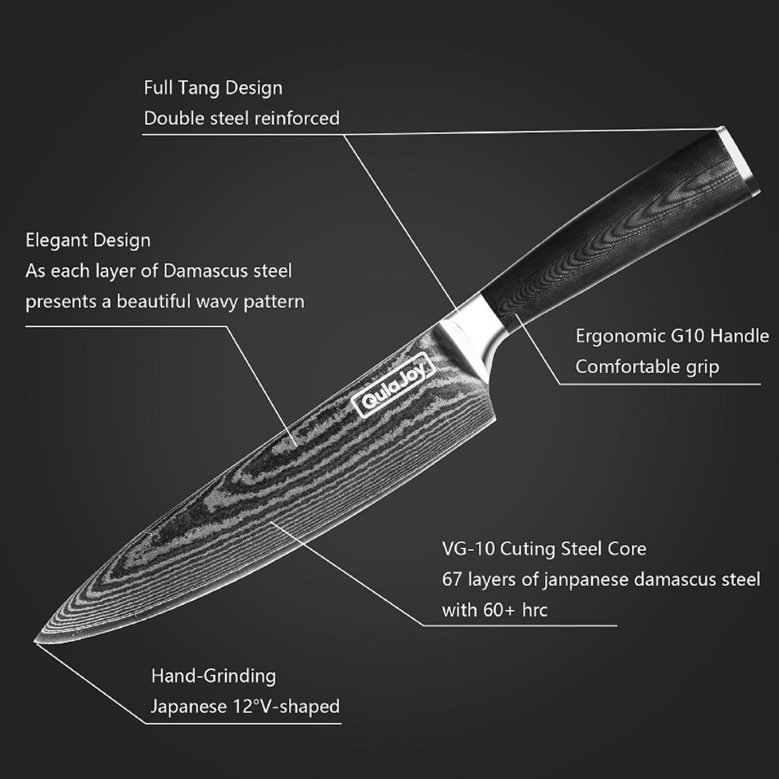 Quality 8 Inch Chef Knife