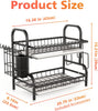 2-Tier Dish Racks For Kitchen Counter