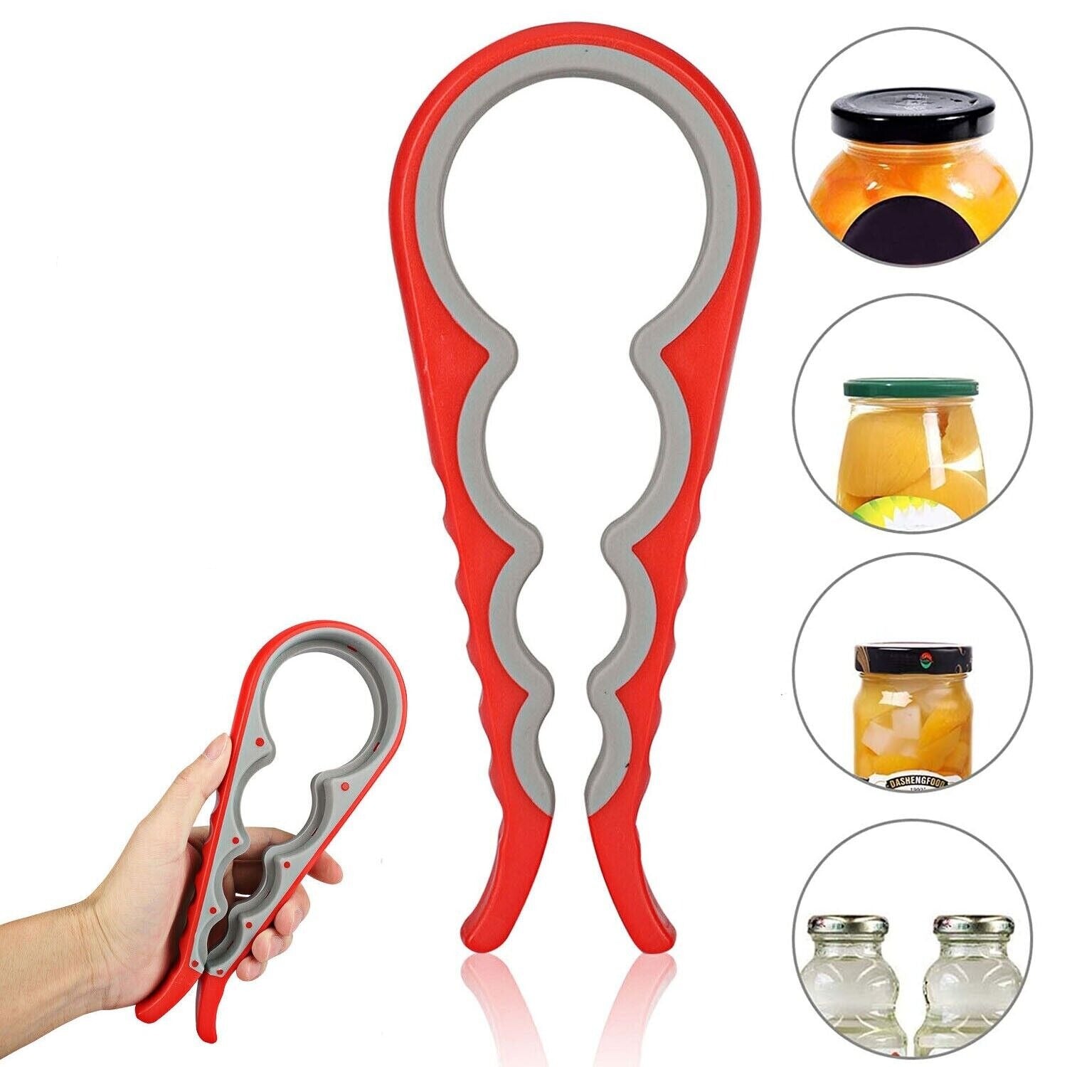 Adjustable Multifunctional Can Opener Jar