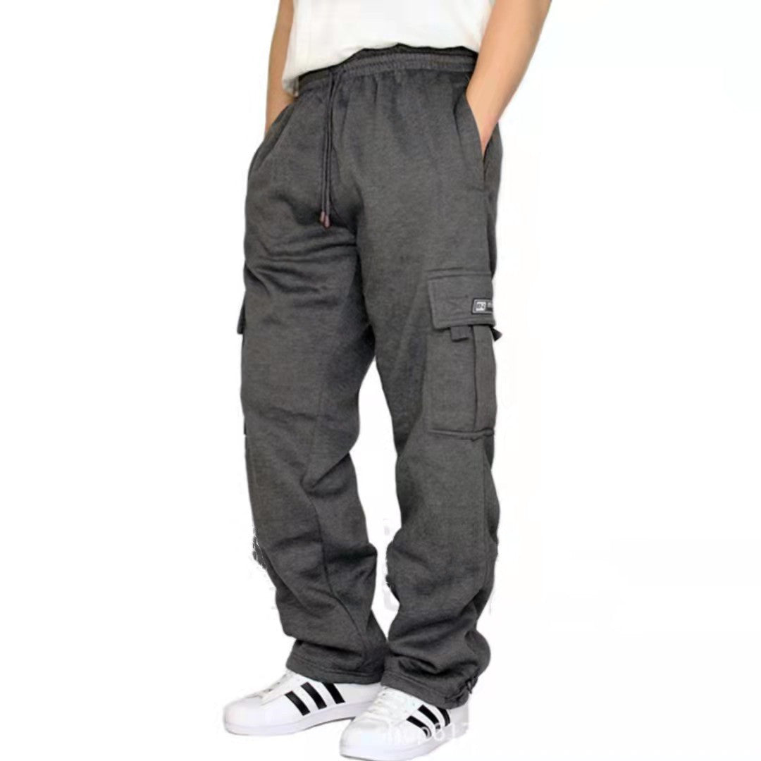 Men Stretch Elastic Waist Pants