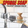 Sponge Soap Holder Shelf Kitchen Sink Faucet