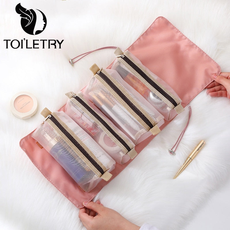 Detachable Cosmetic Travel Essentials Bag